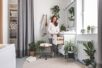 Bathroom Renovation with Custom Storage